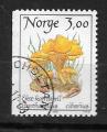 Norvge N 966 champignons cantharellus cibarius 1989
