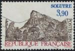 France 1985 Oblitr La Roche de Solutr Escarpement Calcaire Y&T FR 2388 SU