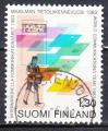 FINLANDE - 1983 - Tlcommunication- Yvert 888  Oblitr