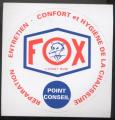 Autocollant  Commerce  FOX 