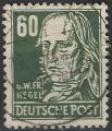 ALLEMAGNE - RDA - 1948 - Yt n 45 - Ob - Hegel
