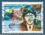 N°3316 Lindbergh oblitéré