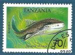 Tanzanie N1431 Requin - Sguatina afrikana oblitr