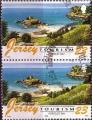 Jersey 1996 - Baie du Portelet/Portelet bay - YT 743 / SG 753  (paire/pair)