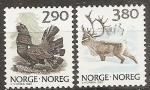 norvege - n 942/943  la paire neuve sans gomme - 1988