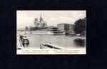 Carte postale CPA Paris , panorama sur la Seine , Notre-Dame