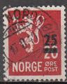 Norvge 1949  Y&T  309  oblitr
