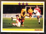 Carte PANINI Football N 324   1993  Actions Spectaculaires  Commentaire au dos
