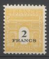 FRANCE 1945 YT N 709 NEUF* COTE 0.15