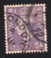 Royaume Uni 1941 Oblitration ronde Used Stamp King Roi George VI violet 3d