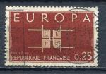 Timbre FRANCE  1963   Obl  N  1396  Y&T  Europa 1963