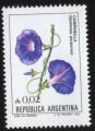 Argentine 1985 neuf Stamp Flower Fleur Ipomoea Purpurea Volubilis