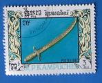 Kampuchea 1987 - Nr 736 - art Metal sabre (Obl)