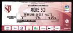 Ticket Billet Ligue 2 Saison 2013 - 2014 FC METZ ANGERS SCO N 5044885