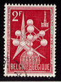 Belgique 1957 - Y&T 1008 - oblitr - exposition universelle de Bruxelles