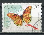 Timbre de CUBA 1995  Obl  N 3443  Y&T  Papillon