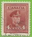 Canada 1943-48.- Jorge VI. Y&T 209. Scott 254. Michel 221A.