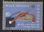 Belgique 1982; Y&T n 2048; 10F, Europa, le suffrage universel