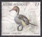 BELGIQUE - 1989 - Canard Pilet  - Yvert 2335 Oblitr