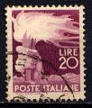 Timbre ITALIE 1945 - 48 Obl  N 499 Y&T  Mtiers