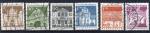 ALLEMAGNE FDRALE N 357  362 o Y&T 1964-1965 difices Historiques