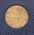 France 1964 Pice de Monnaie Coin 20 centimes Libert galit fraternit