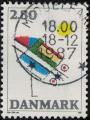 Danemark 1987 Oblitr Used Peinture de Ejler Bille Y&T DK 904 SU