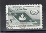 Timbre Canada Oblitr / Cachet Rond / 1965 / Y&T N361