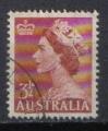 Timbre AUSTRALIE 1956 - YT 225 - Reine Elisabeth II