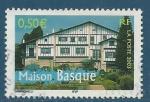 N3603 Maison basque oblitr