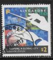 Singapour - Y&T n 1144 - Oblitr / Used - 2002