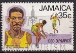 jamaique - n 497  obliter - 1980