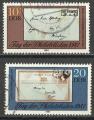 RDA 1981 Y&T n 2300-01; srie 2 timbres, Journe du timbre (des philatlistes)