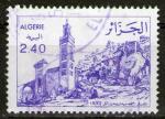 **   ALGERIE    2,40 d  1982  YT-760  " Tlemcen - Mosque "  (o)   **