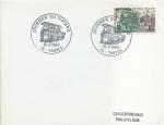 Enveloppe 1er jour FDC N°1589 Journée du timbre 1969 - Omnibus de transport