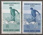 guatemala - poste aerienne n 288/289  la paire neuve* - 1963