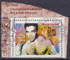 Timbre oblitr n 3312(Yvert) France 2000 - Boxe, Marcel Cerdan
