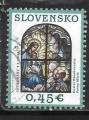 Slovaquie - Y&T n 655 - Oblitr / Used - 2014