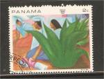 Panama - Scott 495a   painting / peinture