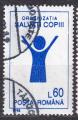 ROUMANIE  - 1995 - Save the Children  - Yvert 4224 Oblitr
