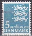 DANEMARK N 306a de 1968 oblitr 