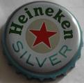 France Capsule bire Beer Crown Cap Heineken Silver