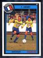 Carte PANINI Football N 159  1993   F. HENRY  Sochaux  fiche au dos