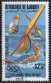 DJIBOUTI N PA 182 o Y&T 1983 Anne prolympique (planche  voile)
