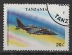 Tanzanie 1994; Y&T n 1456; 20s, Avion mimitaires, alfa jet