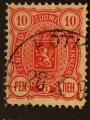 Finlande 1888 - Y&T 30 dentel 12 1/2 obl.