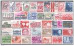 DANEMARK plus de 260 timbres oblitrs cots environ 100 (5 scans).