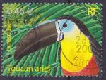 Timbre oblitr n 3549(Yvert) France 2003 - Oiseau, toucan ariel
