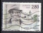 France 1994 - YT 2911 - Georges Simenon - Ecrivain - Romans Policiers