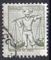 BRESIL N 1308 o Y&T 1978 Travail Nationale (Vendeur de noix de cocos)